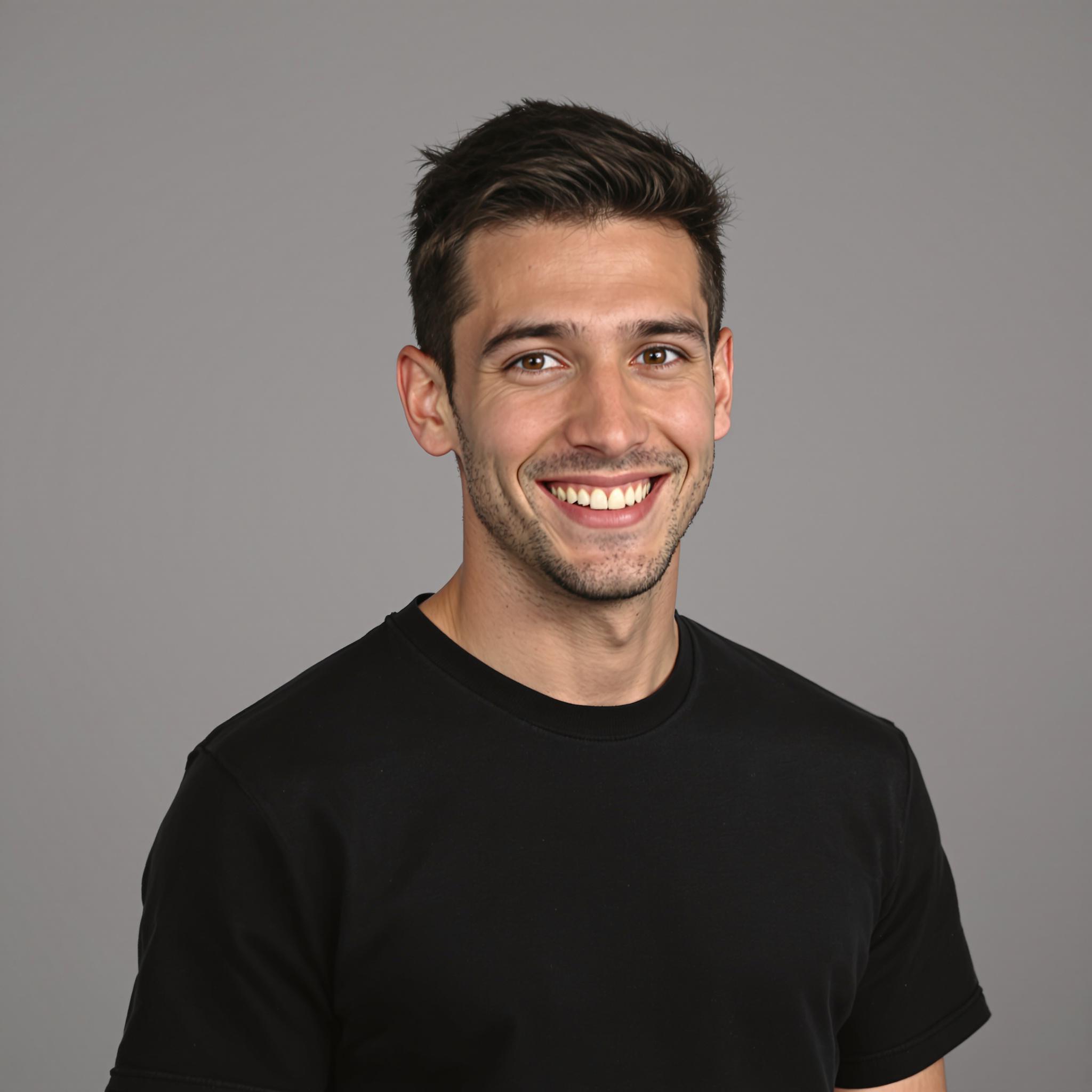 Black Minimalist T-shirt