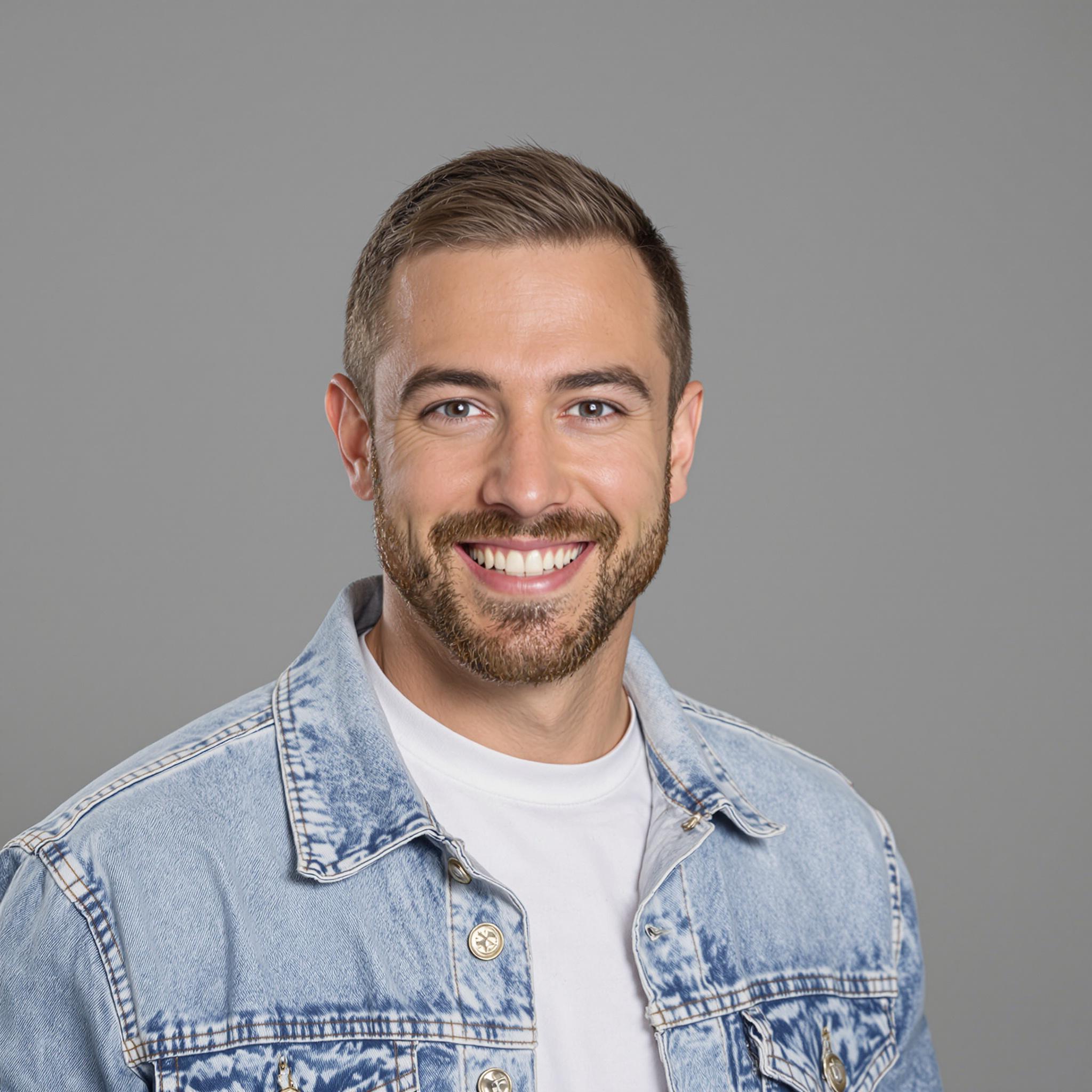 Denim Jacket with Shirt