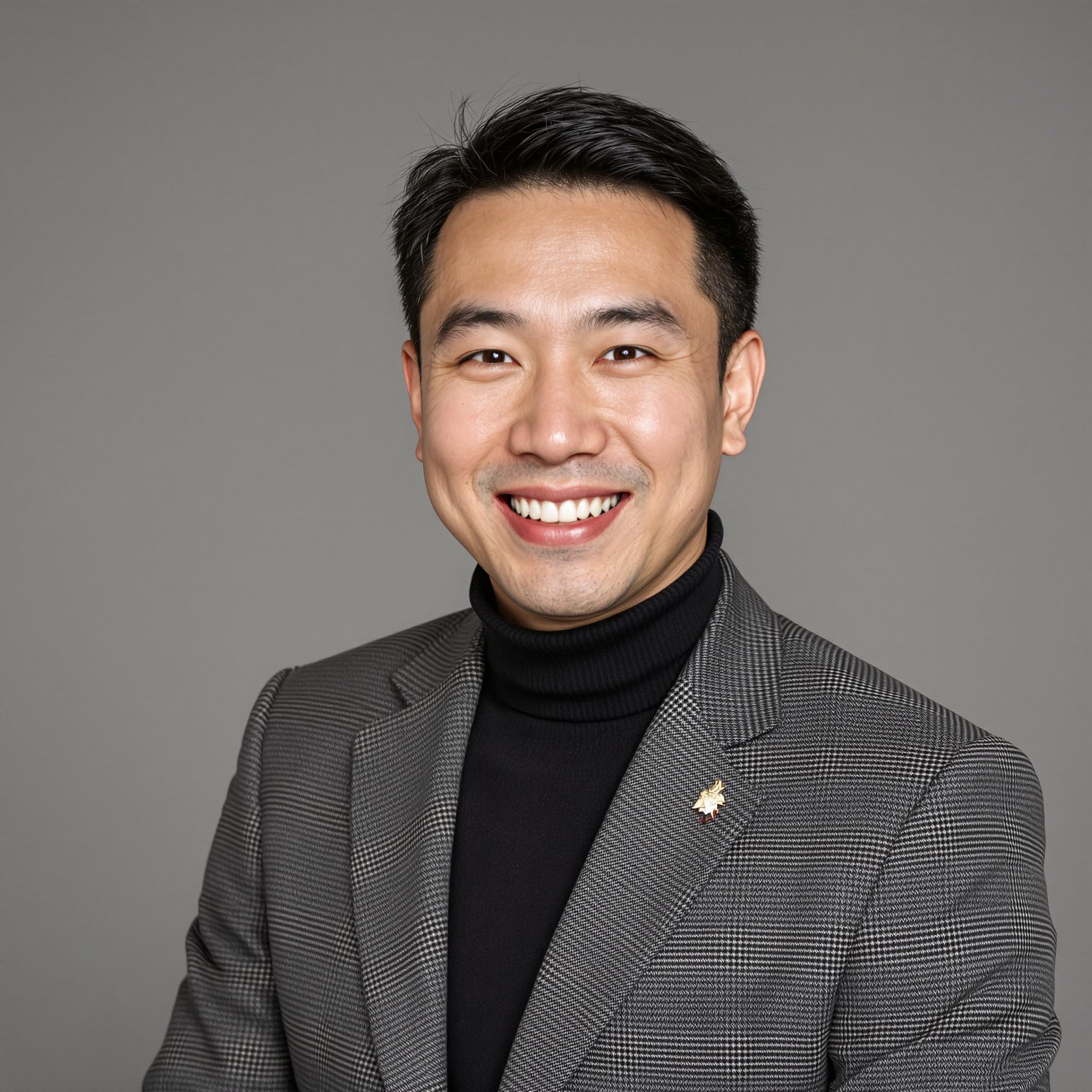 Turtleneck with Blazer