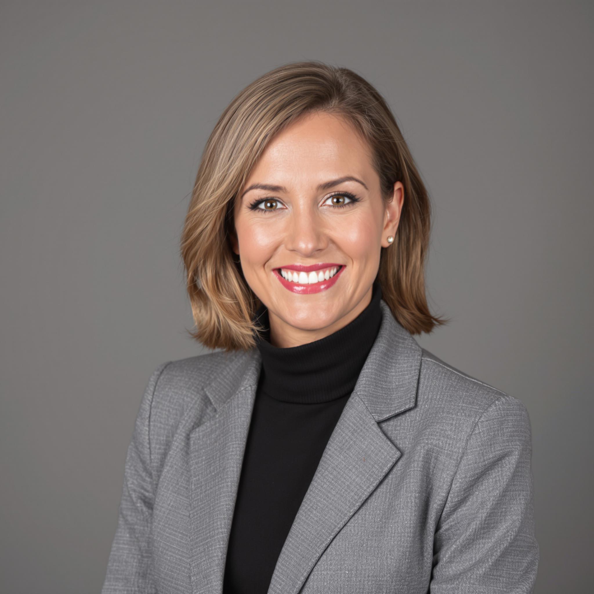 Blazer over Turtleneck