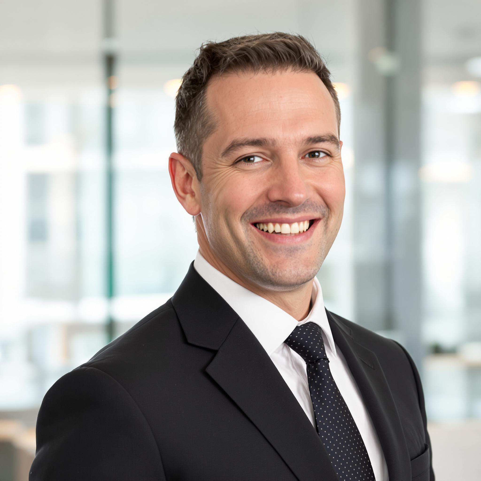 Professional headshot example